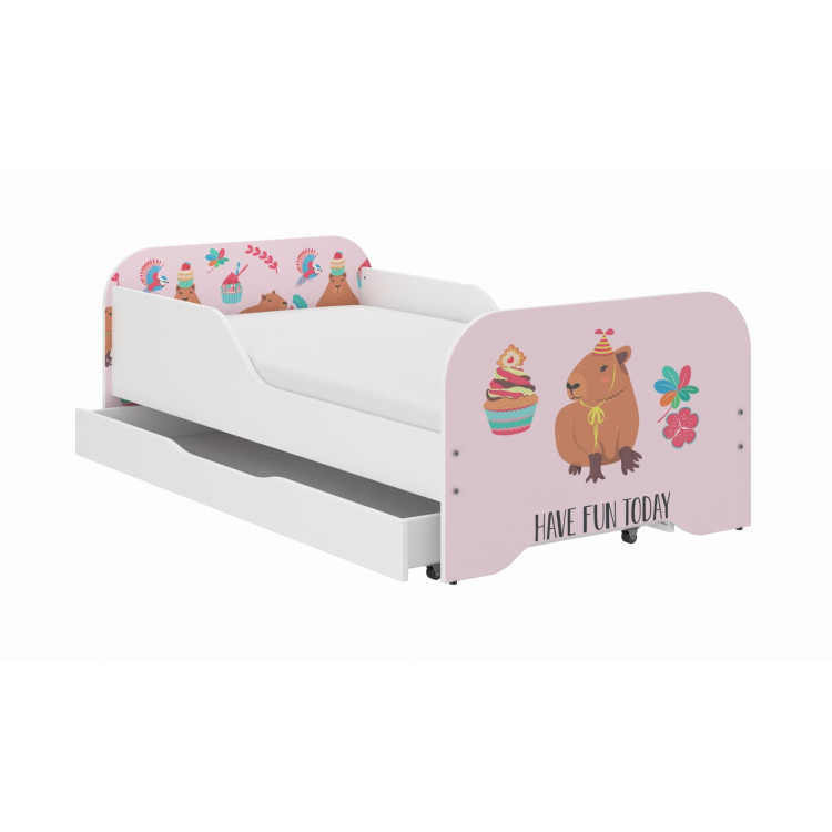 Dječji krevet MIKI s ladicom - 160x80 KAPYBARA COOKIES