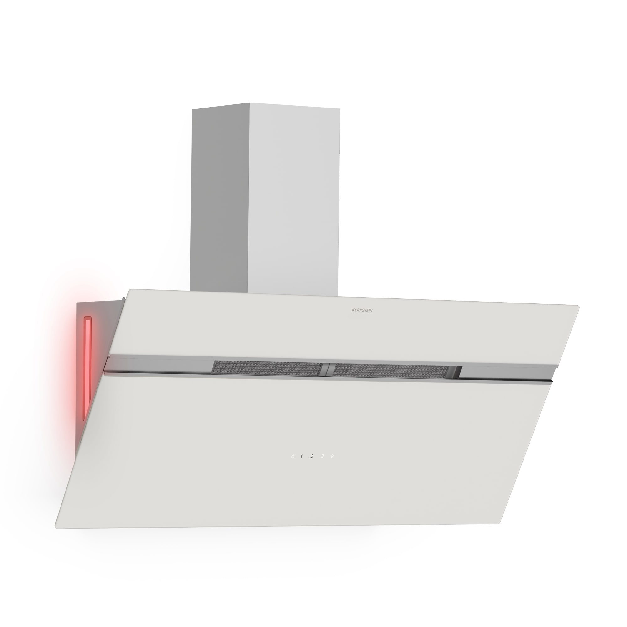 Klarstein Alina kuhinjska napa, 90 cm, 615 m³/h, Tiha, EEK A