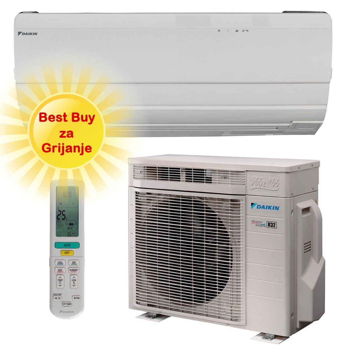 Daikin Klima Uređaj 5Kw Ftxz50N/Rxz50N  R-32