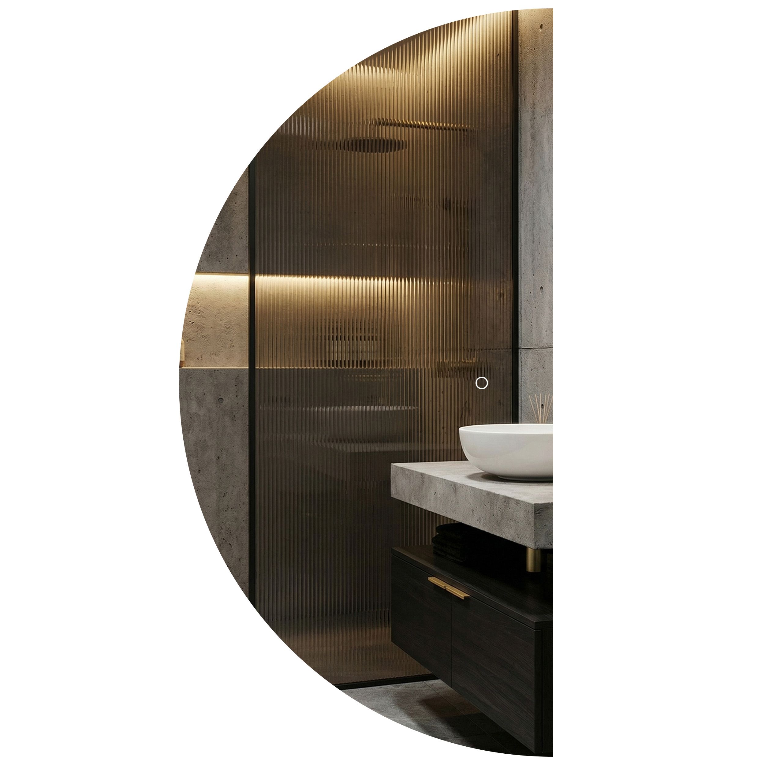 Ogledalo LED 120x60cm MOON