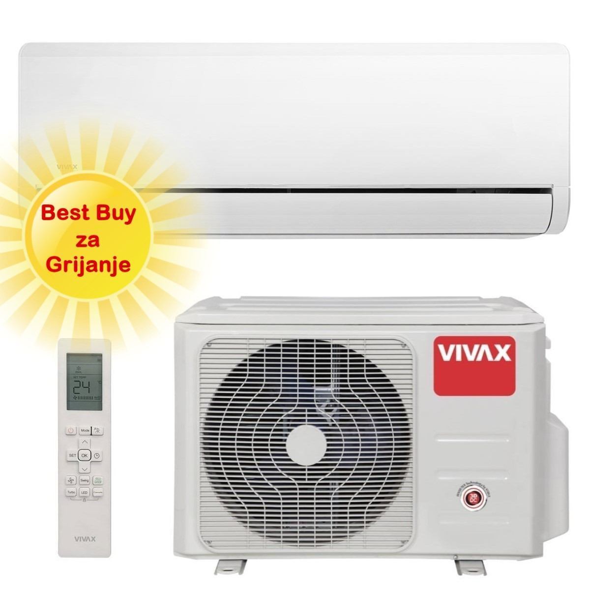 Vivax Klima Uređaj 3,52Kw Acp-12Ch35Aehi+ R32