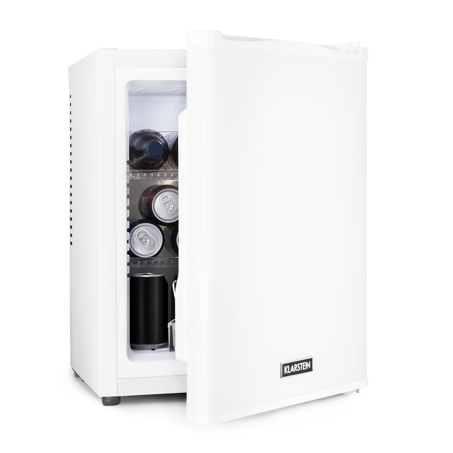 Klarstein Happy Hour 33, minibar, 33 L, 5 - 15 ° C, energetska klasa G, tihi rad, 25 dB, LED svjetlo, bijeli