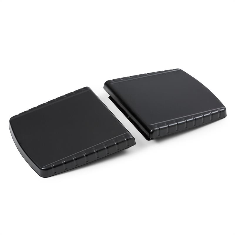 Klarstein Parforce, bočne police, oprema, velike površine za odlaganje, crna