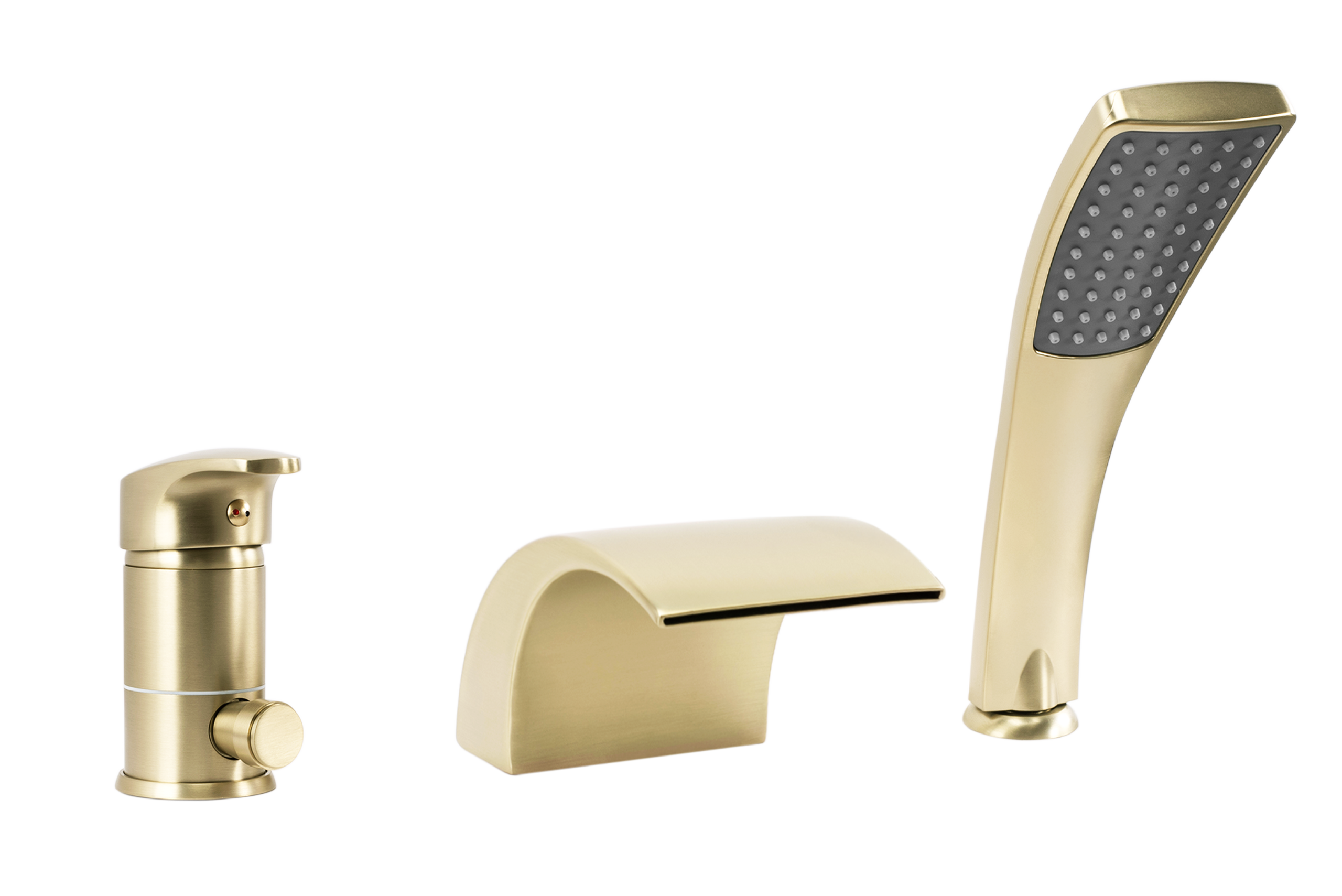 Pipa za kadu Rea Riven Brush Gold