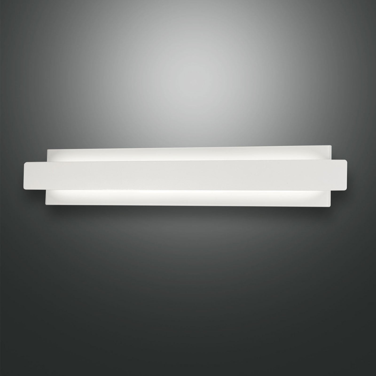 Regolo LED zidna svjetiljka s bijelim metalnim prednjim dijelom