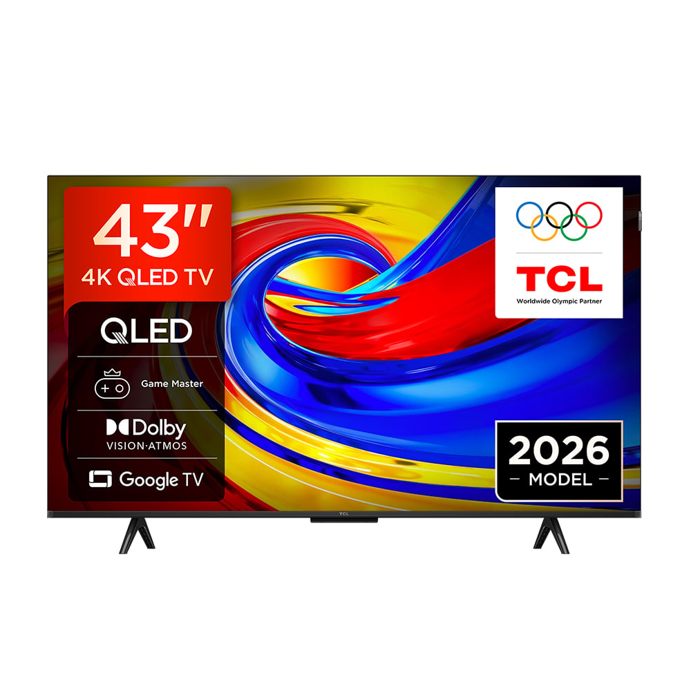 TCL QLED TV 43" 43P7L, Google TV