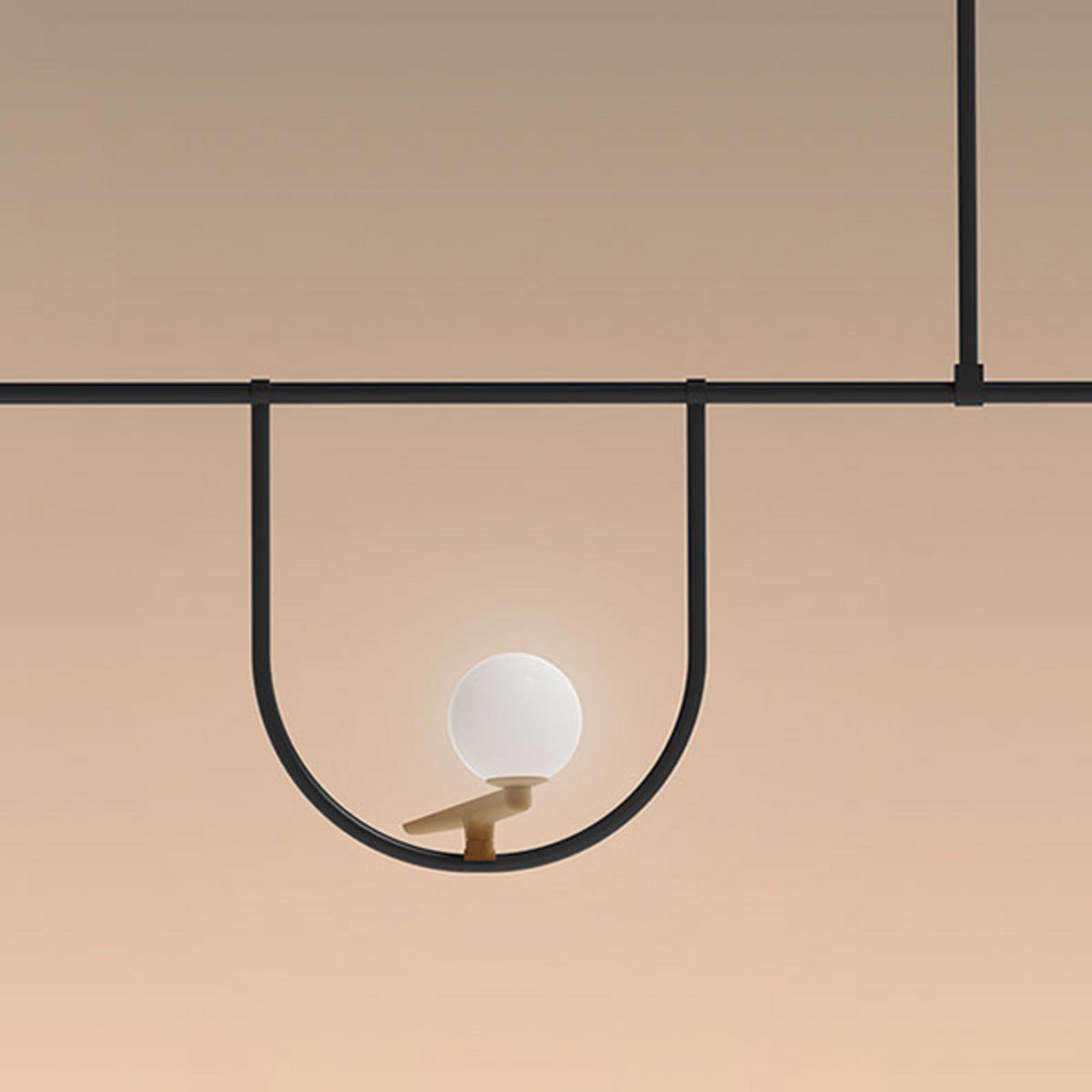 Artemide Yanzi 1 LED viseća svjetiljka 3 žarulje push dim