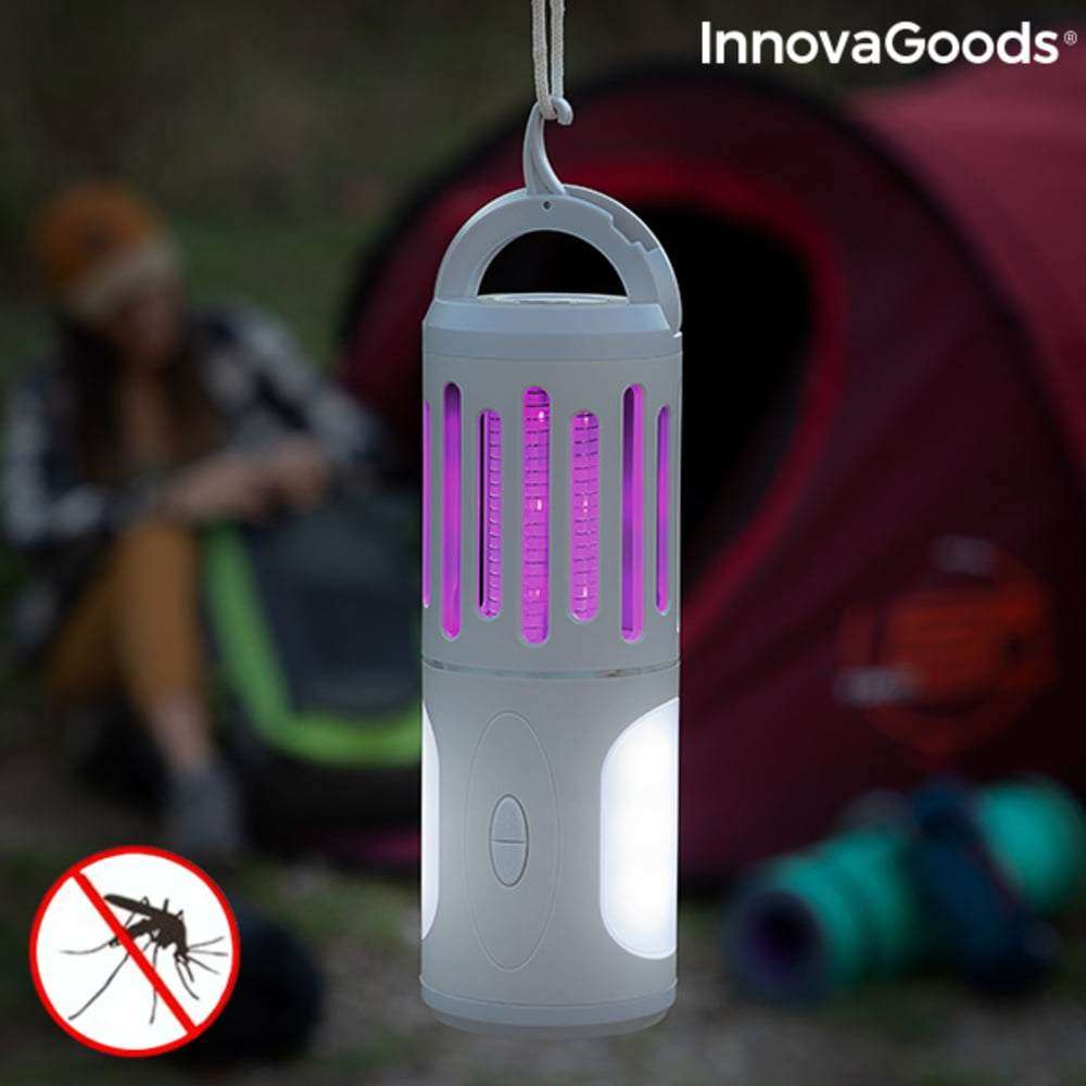 InnovaGoods Prijenosna 3u1 Svjetiljka Protiv Komaraca