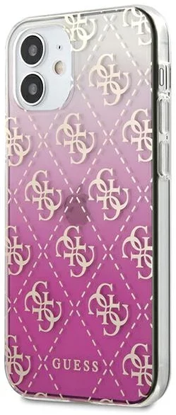 Maska Guess GUHCP12SPCU4GGPI iPhone 12 mini 5,4" pink hardcase 4G Gradient (GUHCP12SPCU4GGPI)