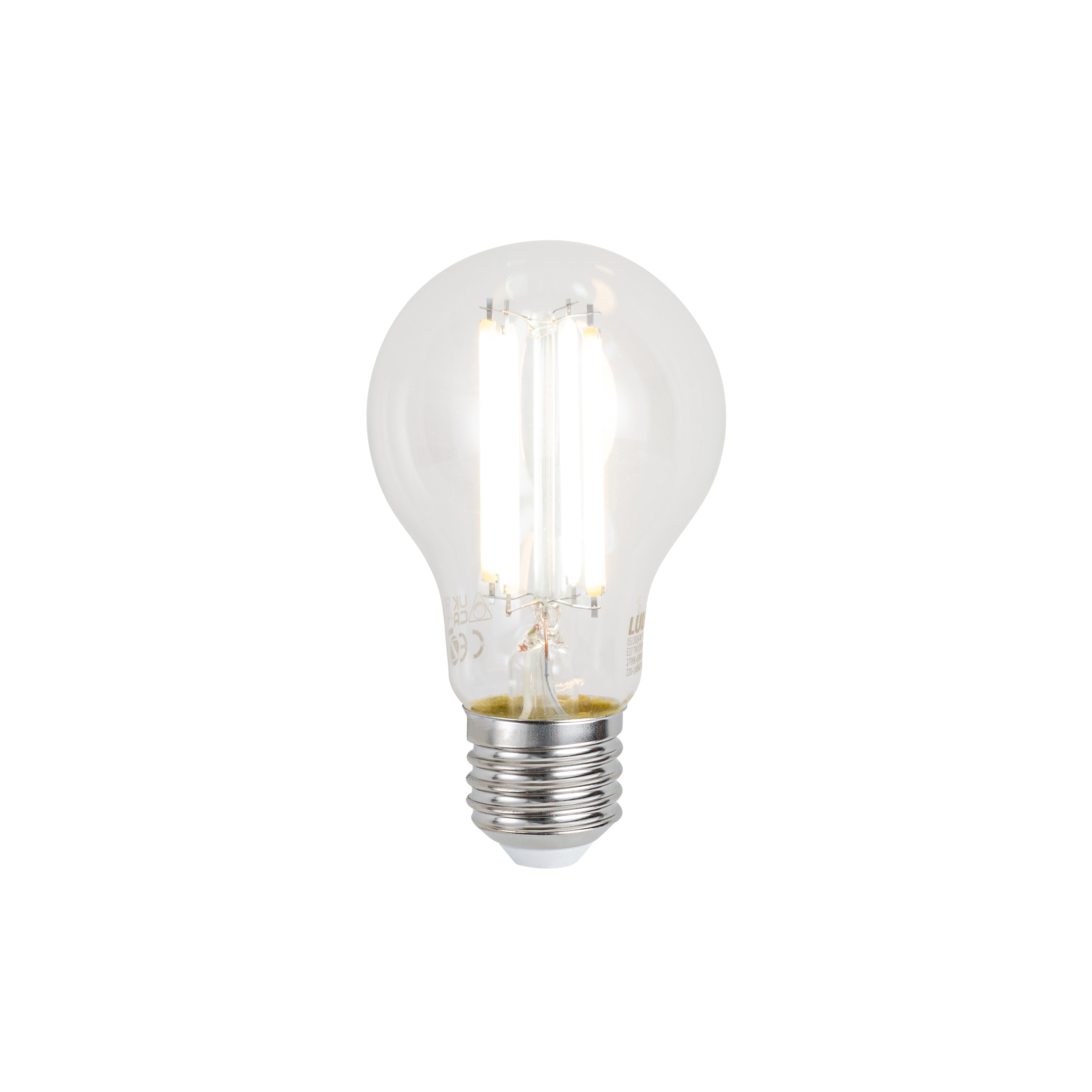 Pametna E27 prigušiva LED žarulja A60 prozirna 7W 806 lm 2700-6500K Zigbee