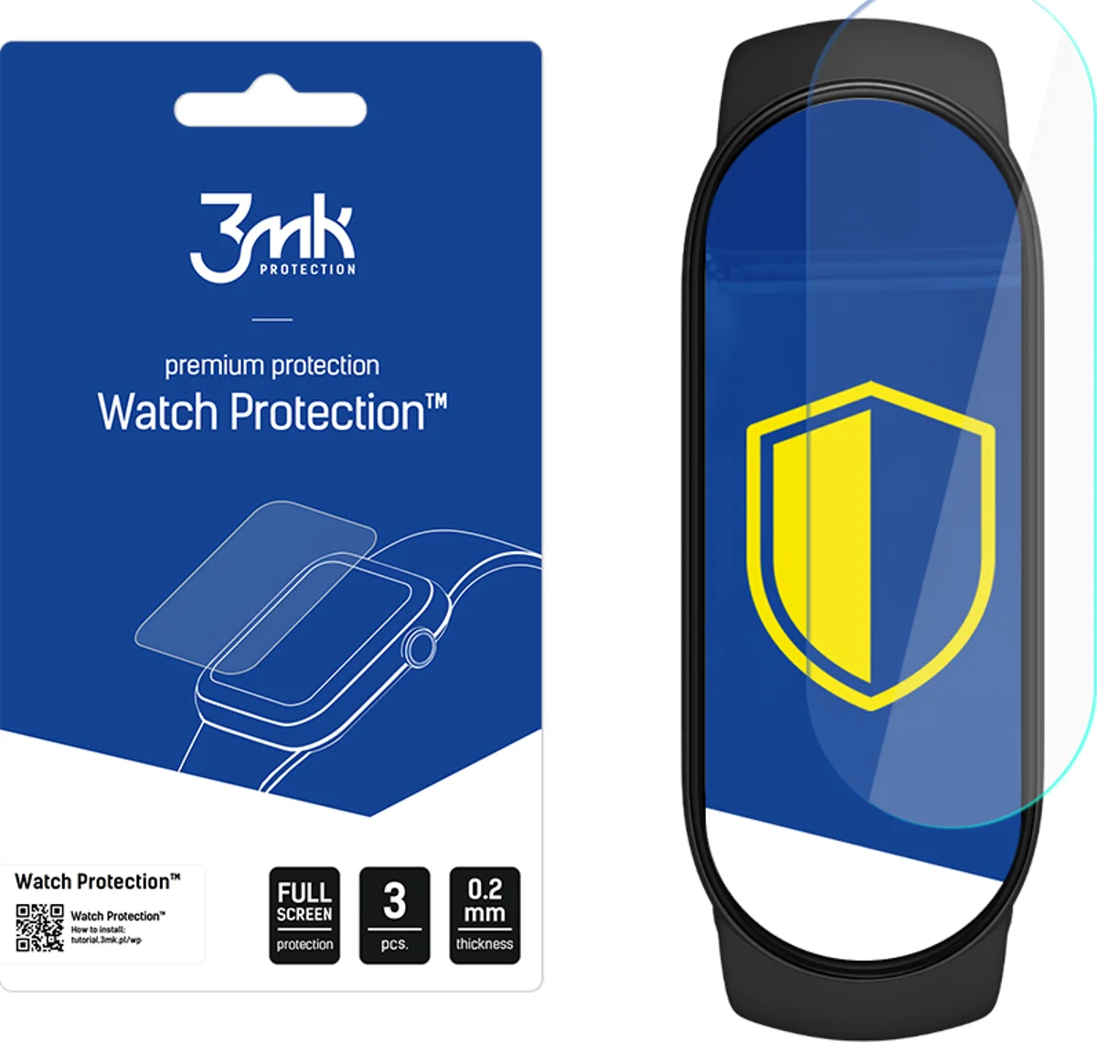 Zaštitna folija 3MK Xiaomi Mi Band 5 - 3mk Watch Protection ARC