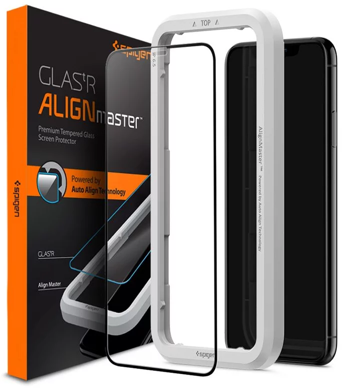 Zaštitno staklo SPIGEN - Apple iPhone 11 PRO, Screen Protector ALM GLAS, Clear (AGL00114)