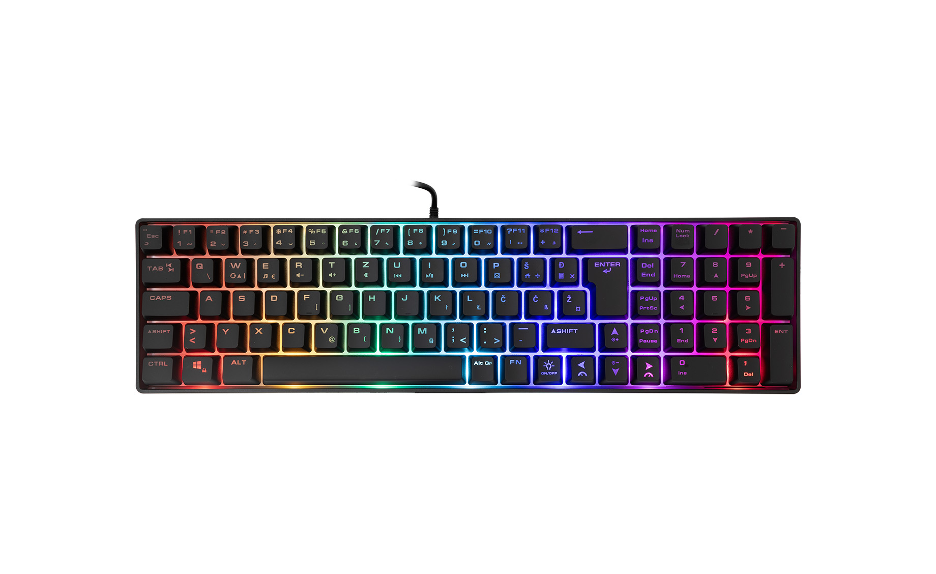 White Shark GK-001214 Gladius gaming tipkovnica