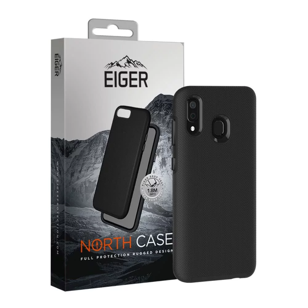 Maska Eiger North Case for Samsung Galaxy A30 in Black (EGCA00145)