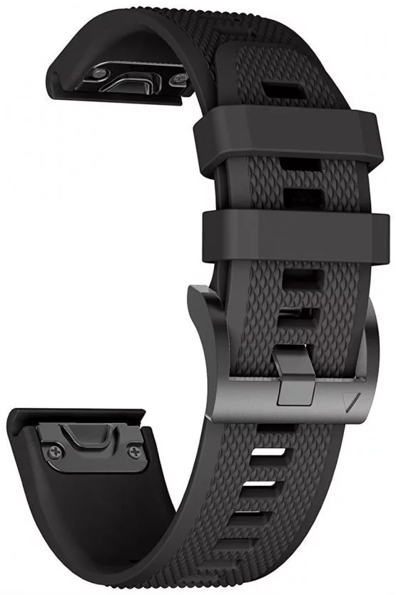 Remen TECH-PROTECT SMOOTH GARMIN FENIX 5 (22MM) BLACK(5906735412635)
