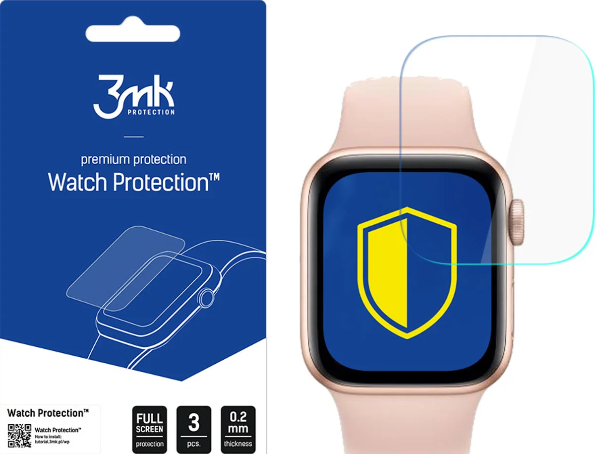 Zaštitna folija 3MK Apple Watch 4 44mm  - 3mk Watch Protection ARC