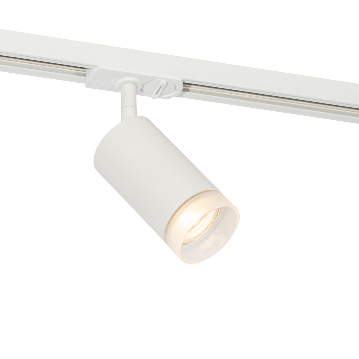 Moderni reflektor s bijelim prstenom za 1-fazni sustav tračnica GU10 50mm - Iconic Jeana