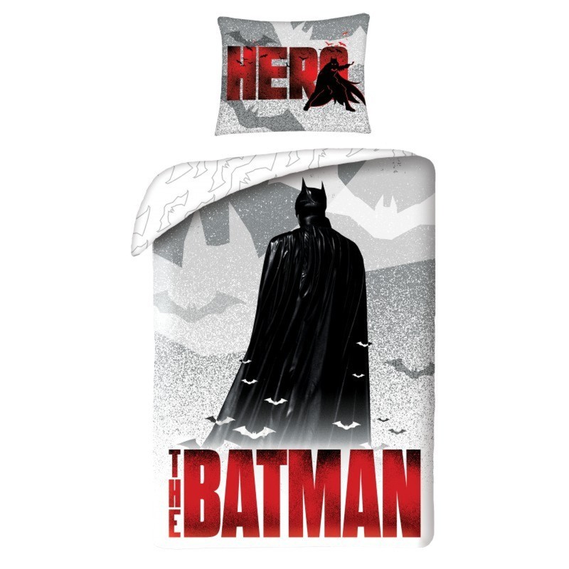 Pamučne posteljine Batman Hero 70x90 + 140x200 cm
