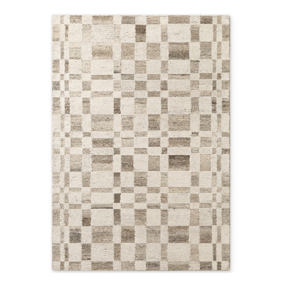 Krem ručno rađen vunen tepih 80x150 cm Boho 1.0 Structa – Vikosa