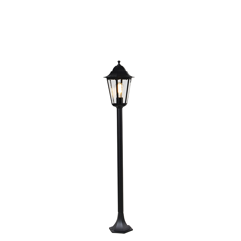 Vanjski fenjer na postolju crni 120 cm IP44 - Havana