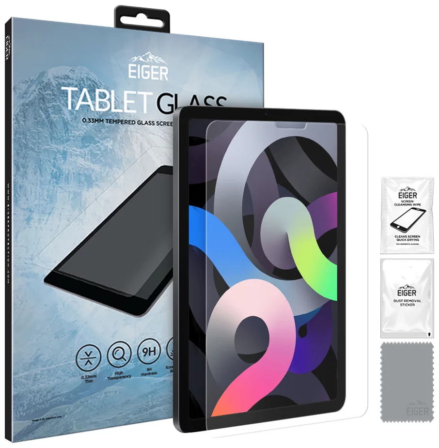 Zaštitno staklo Eiger GLASS Screen Protector for Apple iPad Air (2020)/iPad Pro 11 (2018) & (2020) in Clear (EGSP00666)