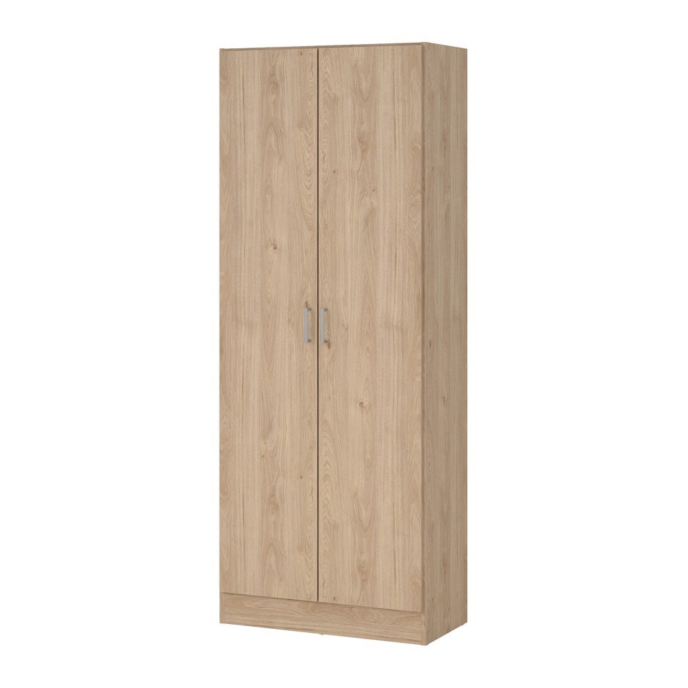 Ormar u dekoru hrasta u prirodnoj boji 70x181x36 cm Focus – Tvilum