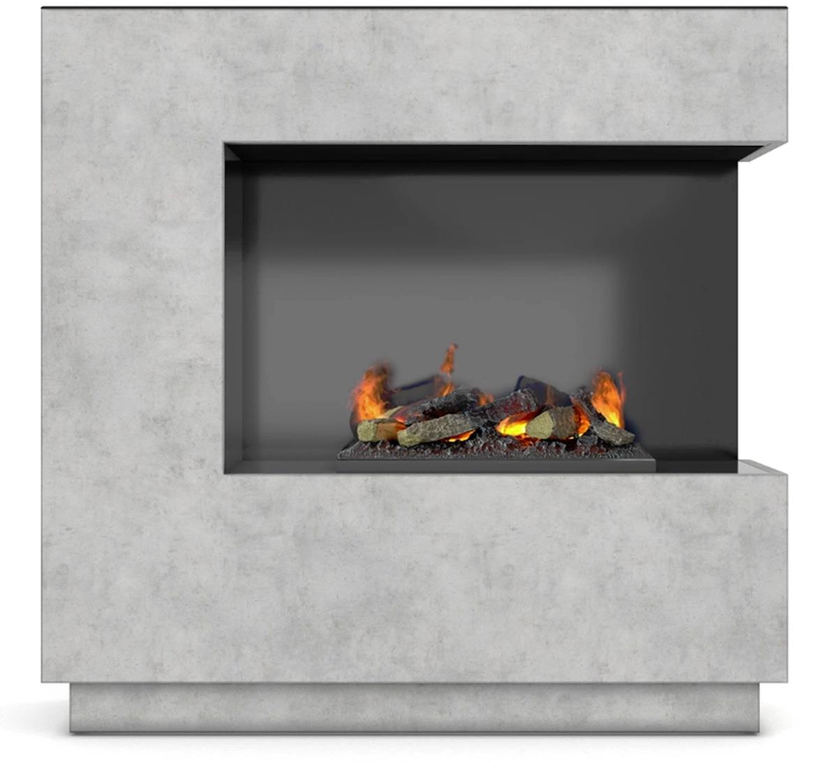 Elektricni kamin Zen Right 400/600 beton