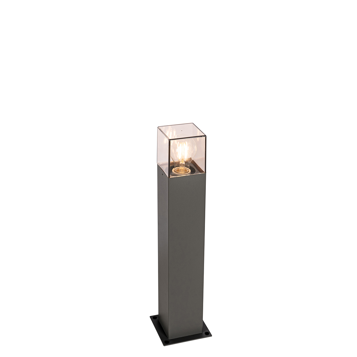 Moderna vanjska podna svjetiljka 50 cm tamno siva IP44 - Denmark