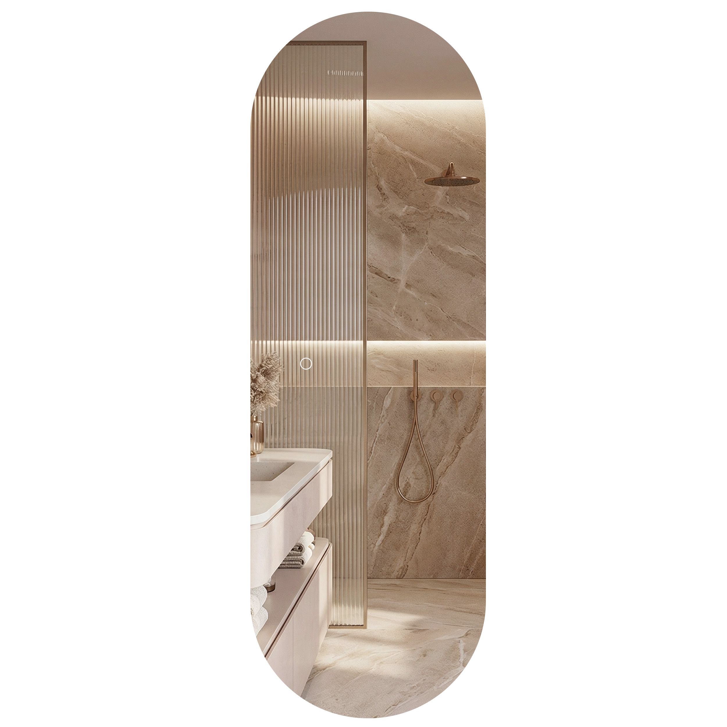 Ogledalo LED 150x50cm MOL-OV