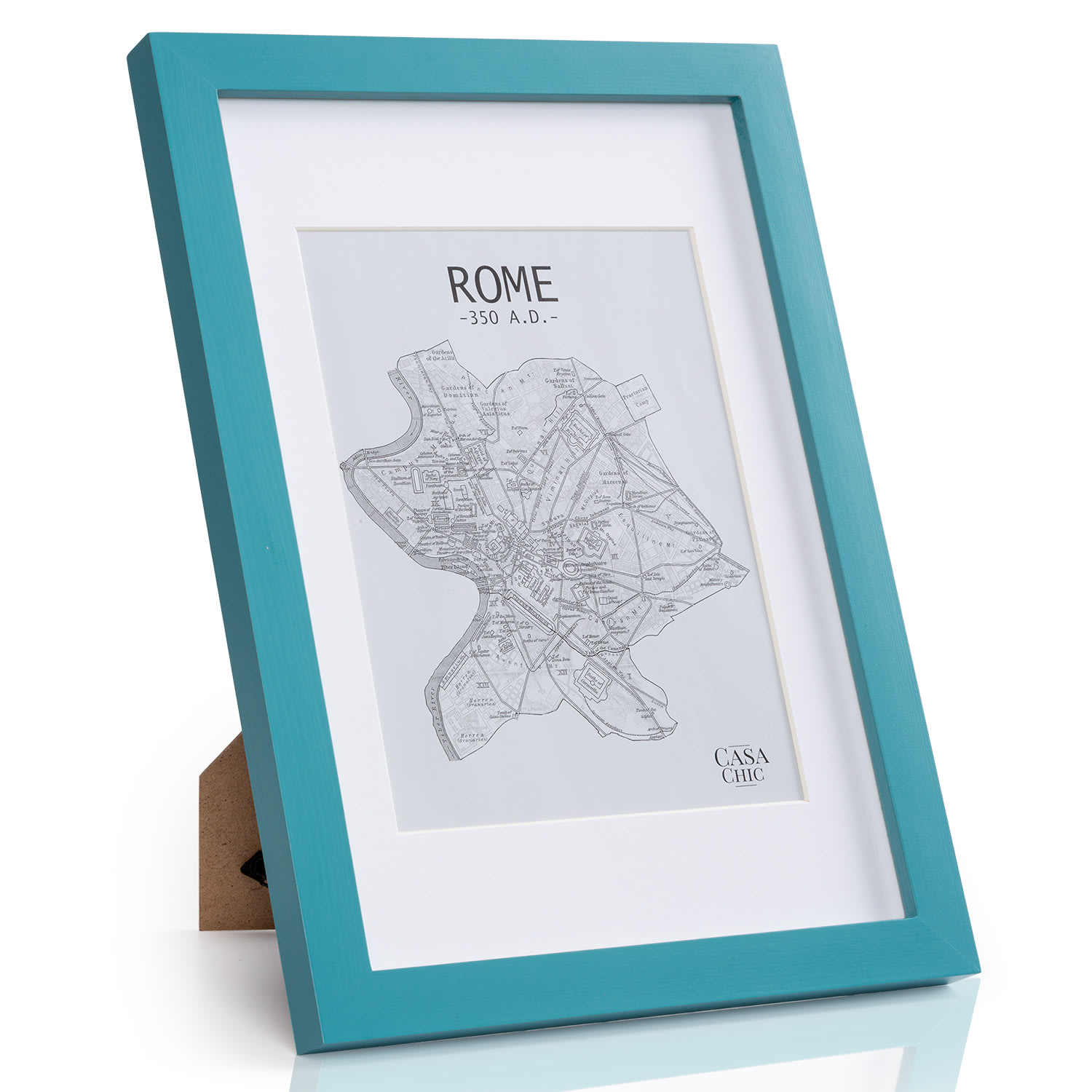 Casa Chic Clapton, okvir za slike, pravokutni, fotografije DIN A4 28,7 x 20 cm, nosač, staklo