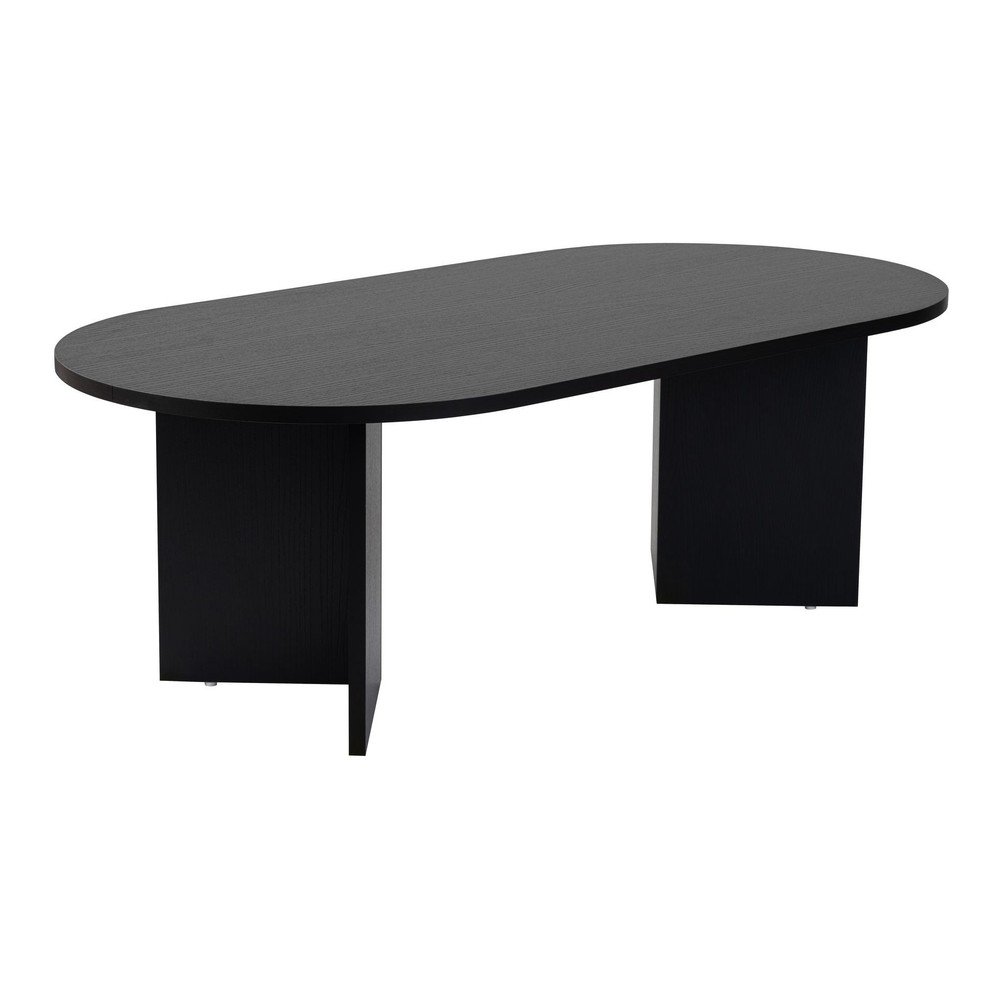 Crni stolić za kavu u mat dekoru 60x119 cm Sable – Kalune Design