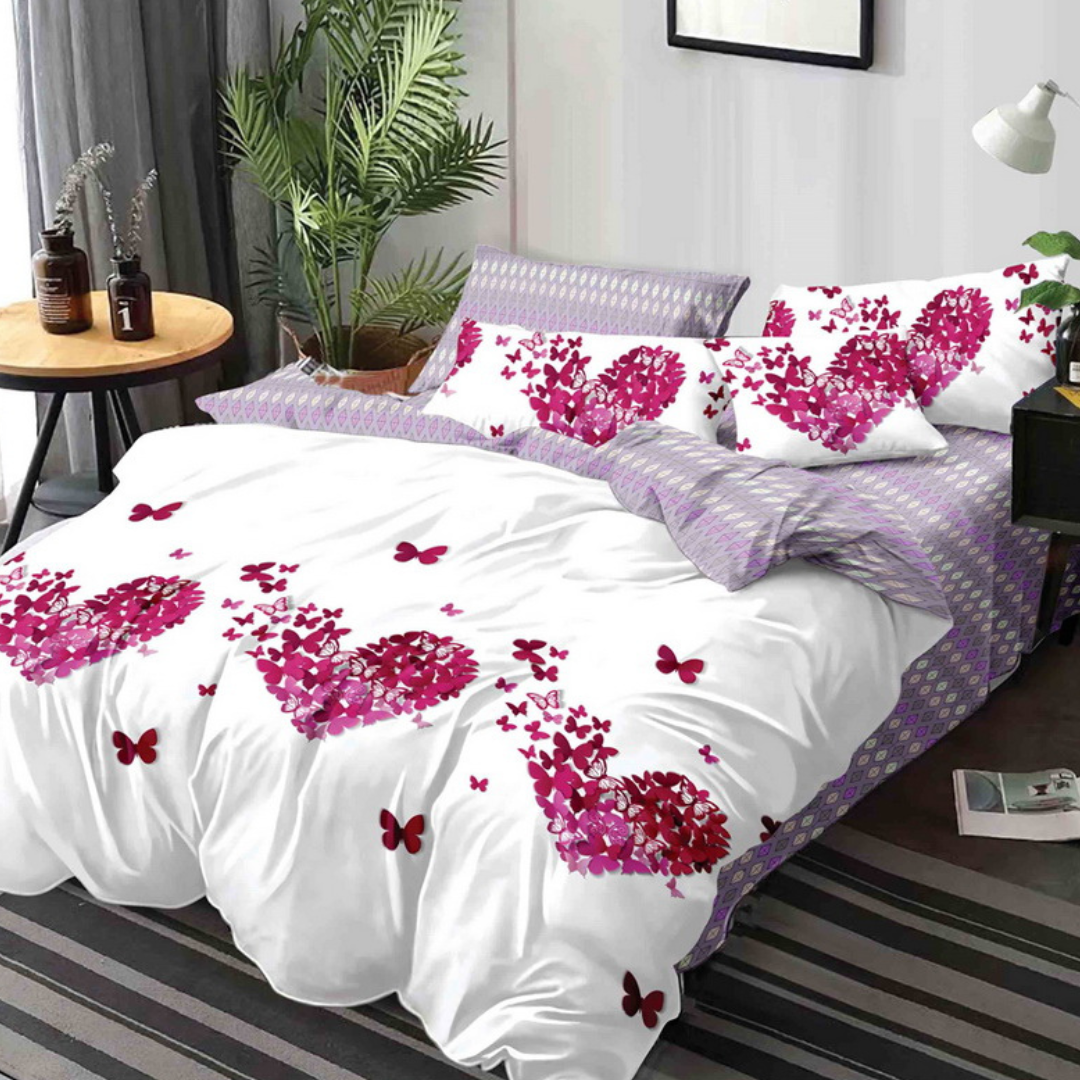 Posteljina "Butterfly Hearts“