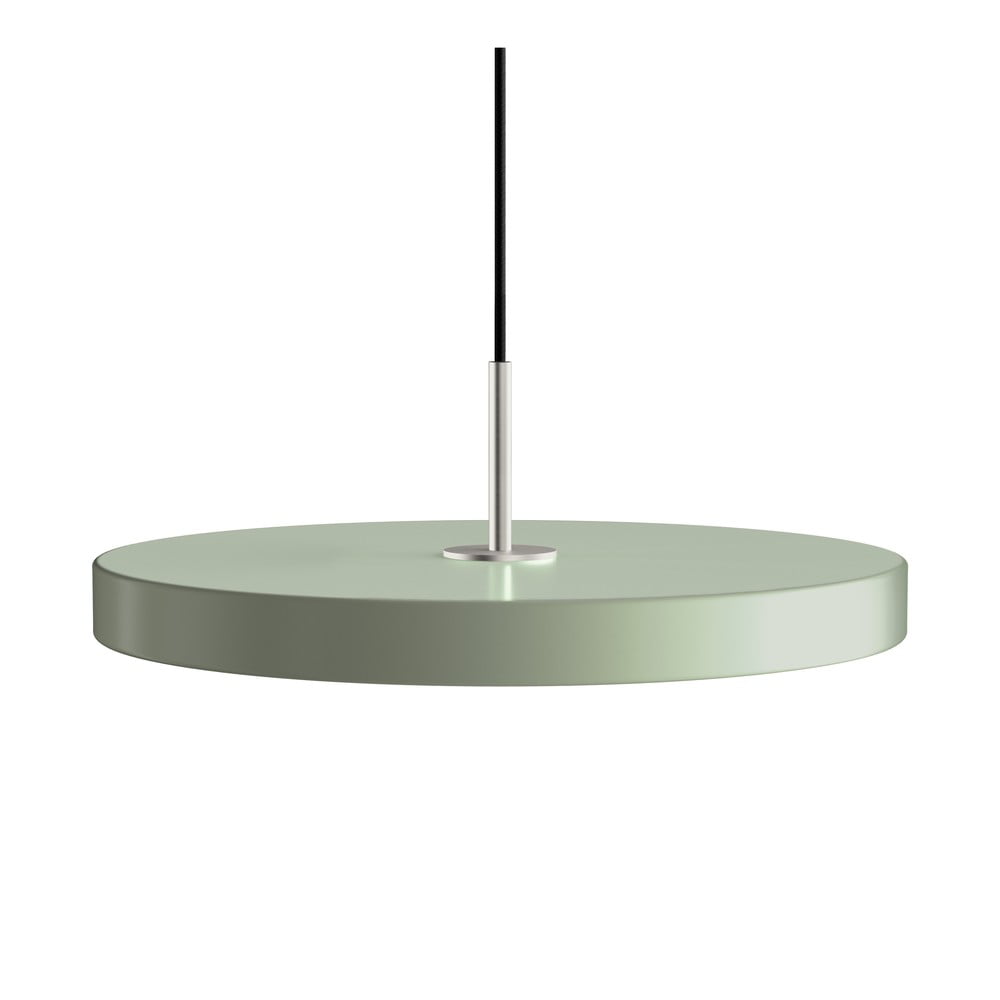 Svijetlo zelena LED viseća svjetiljka s metalnim sjenilom ø 43 cm Asteria Medium – UMAGE