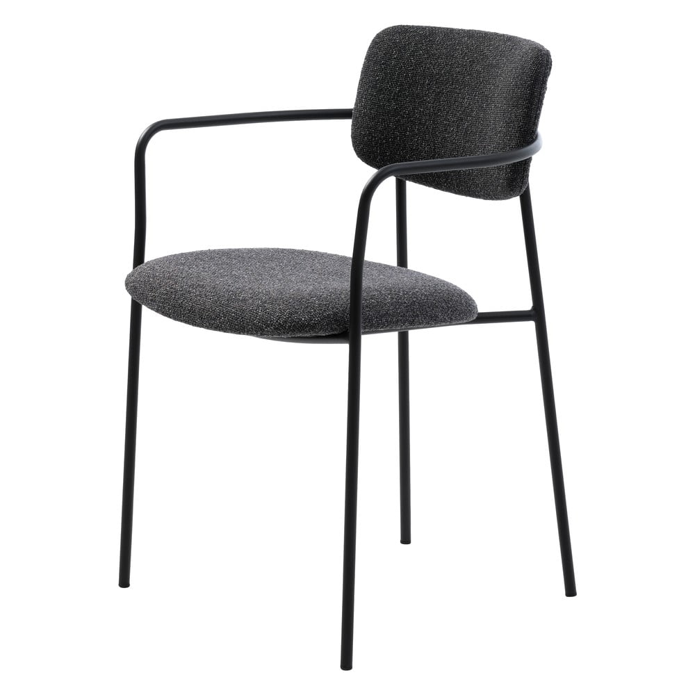 Tamno siva blagovaonska stolica Zama – Unique Furniture