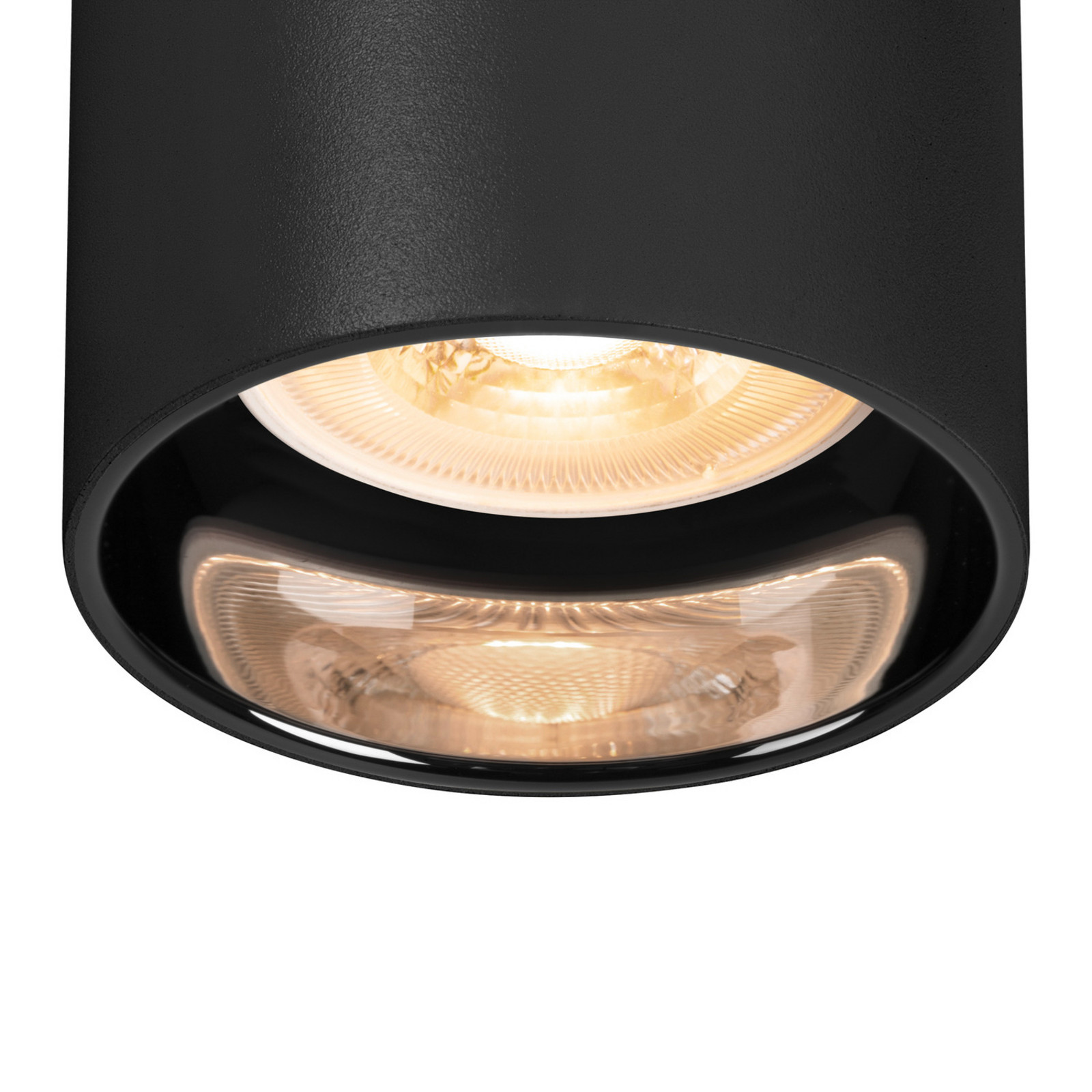 SLV Asto Tube stropni reflektor GU10 linearni crni s 3 žarulje