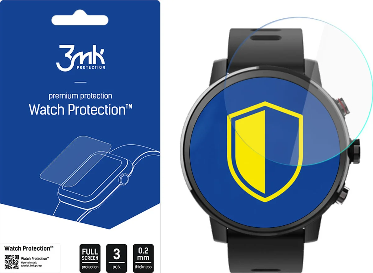 Zaštitna folija 3MK Xiaomi Amazfit Stratos 2 - 3mk Watch Protection ARC