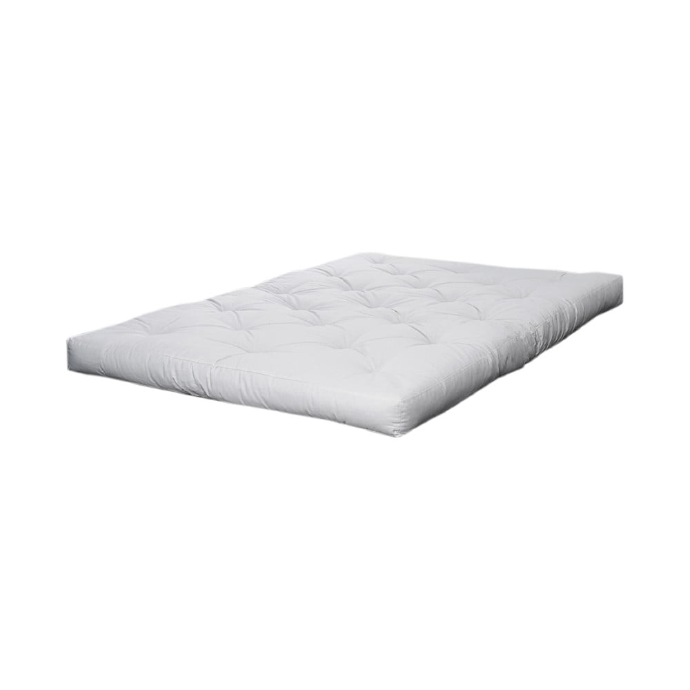 Bijeli meki futon madrac 160x200 cm Trostruki latex – Karup Design