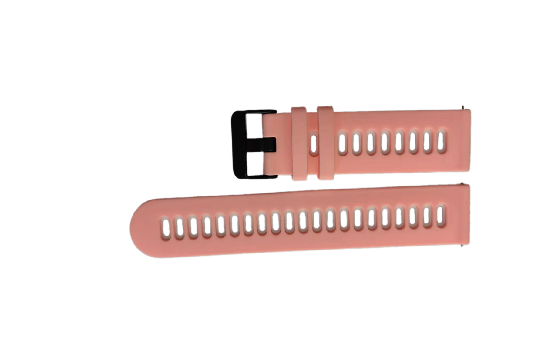 Meanit MSWREM10 20mm remen za smartwatch , pink-bijeli