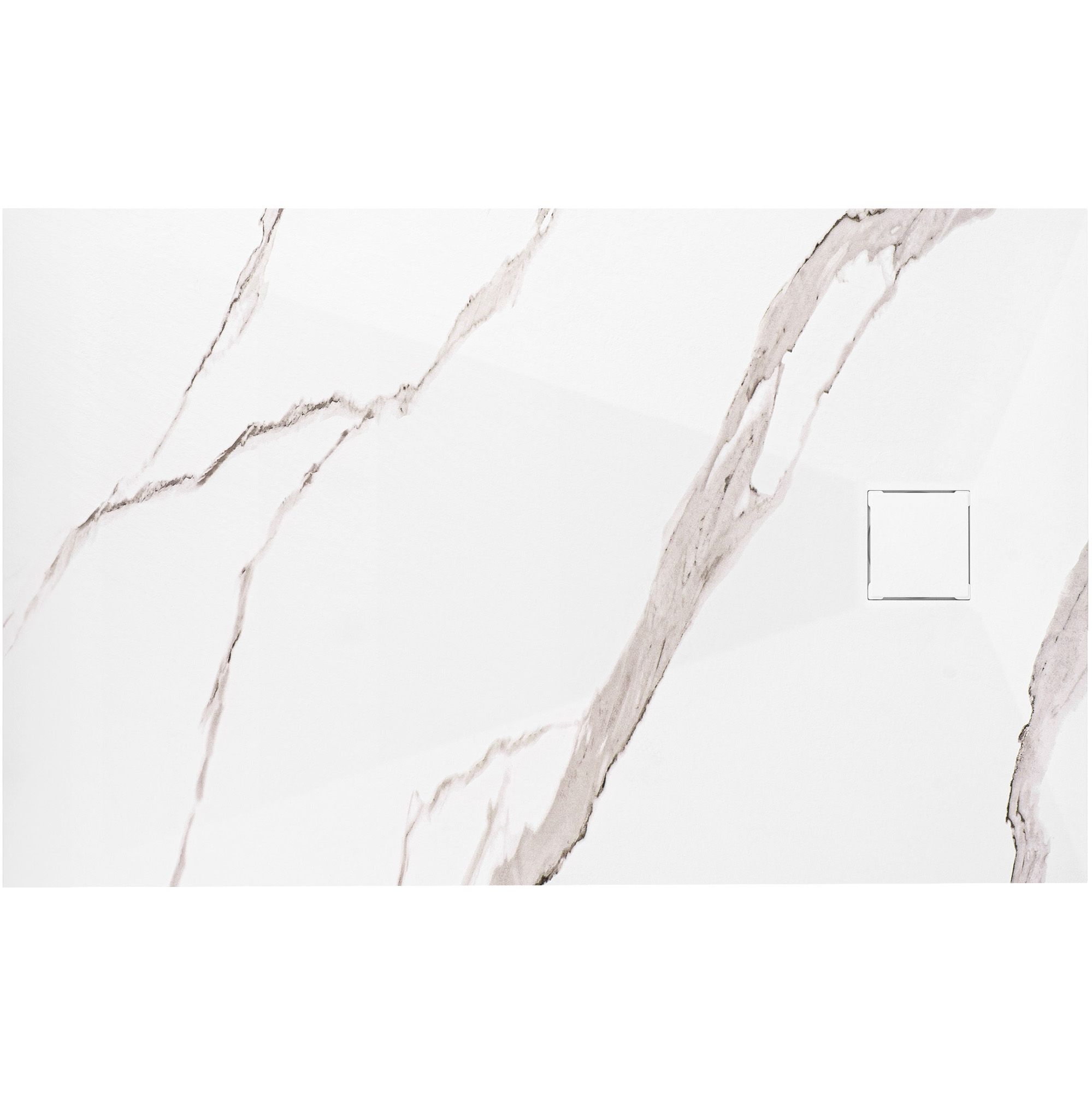 Tuš kada Magnum CARRARA WHITE 80x100