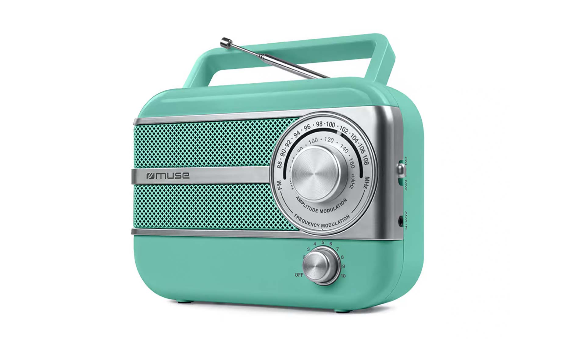 Muse M-056 AG FM/MW radio , zeleni