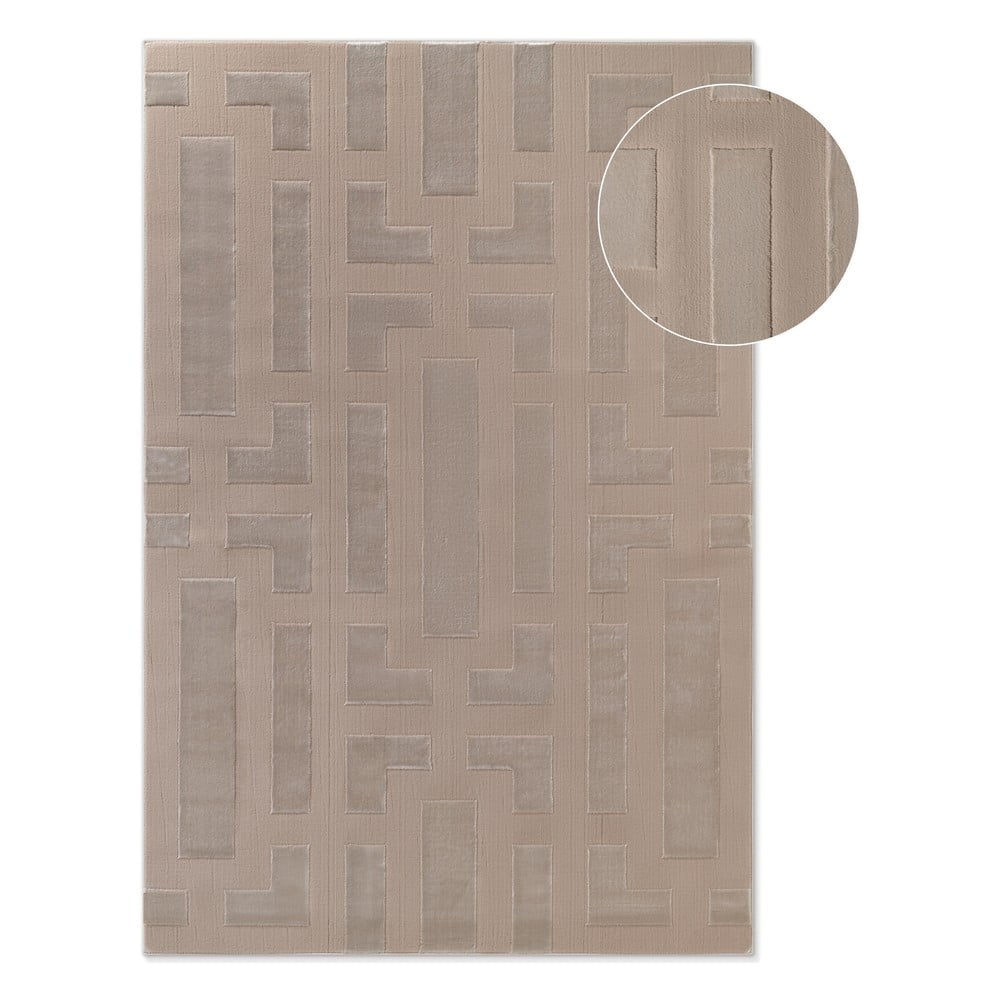 Bež tepih 120x170 cm Perles Onyx – Elle Decoration