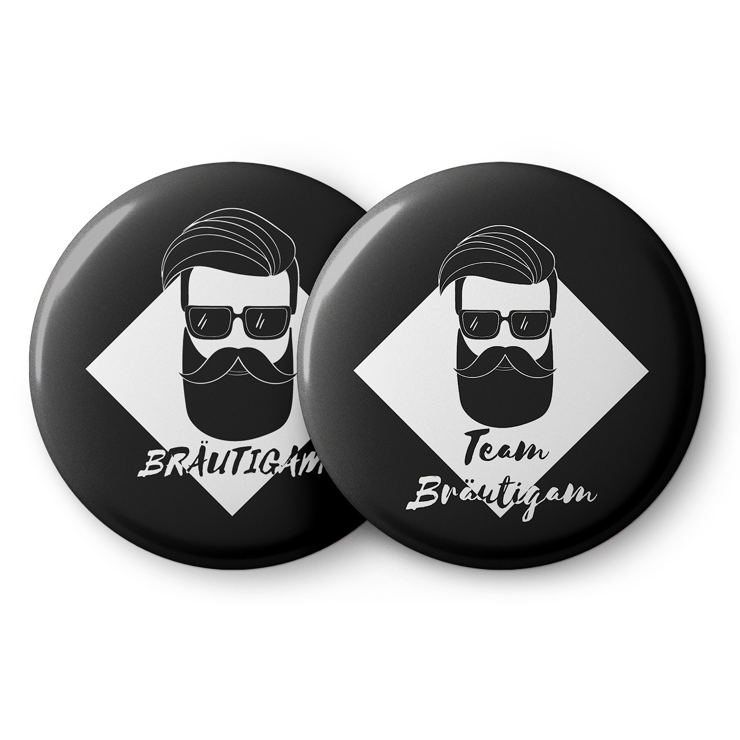 Spielehelden Bedževi Vintage Style Zbogom u slobodu 12 bedževa 5,6 cm ekstra velikih Djevojački dar za oproštaj od slobode