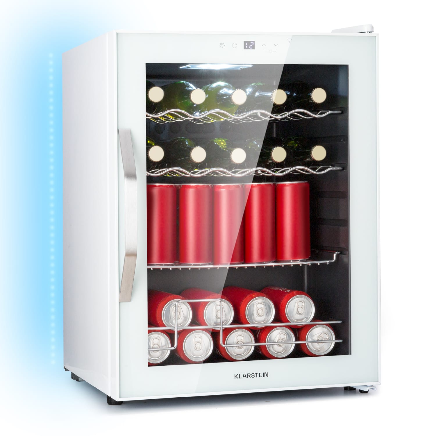 Klarstein Coachella 60, hladnjak, 60 litara, WiFi funkcija, pozadinsko osvjetljenje