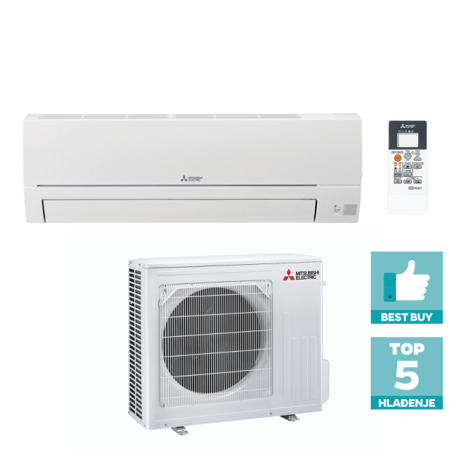 Mitsubishi Electric klima uređaj MSZ-HR71VF(K)/MUZ-HR71VF, 7,1 kW