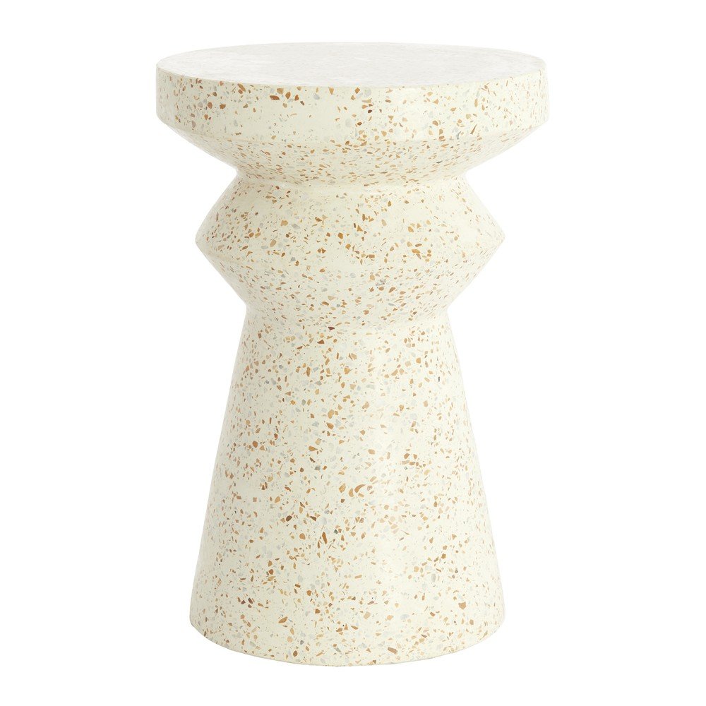 Terazzo okrugao pomoćni stol ø 32 cm Sella – Light & Living