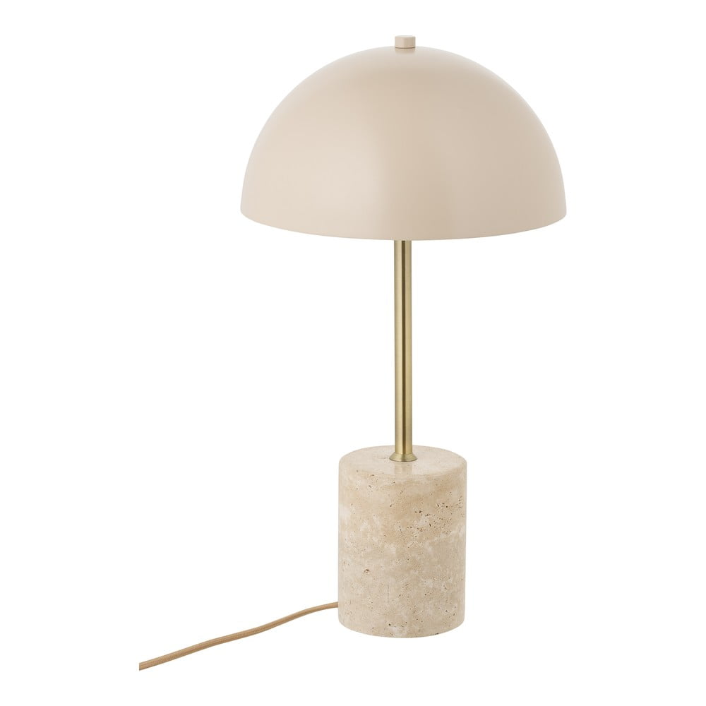 Bež stolna lampa s metalnim sjenilom (visina 45 cm) Sheffield – House Nordic