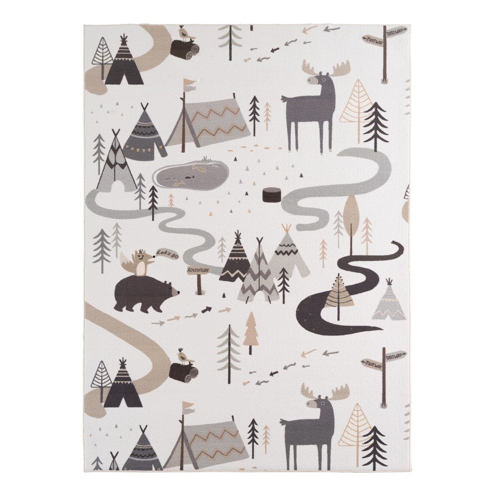 Krem periv dječji tepih 140x200 cm Coco 1135 – Ayyildiz Carpets