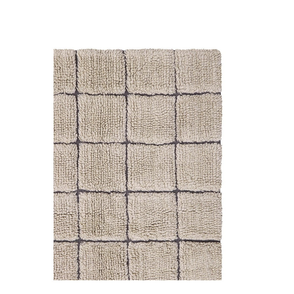 Bež ručno rađen vunen tepih 170x240 cm Mosaic Sandstone – Lorena Canals