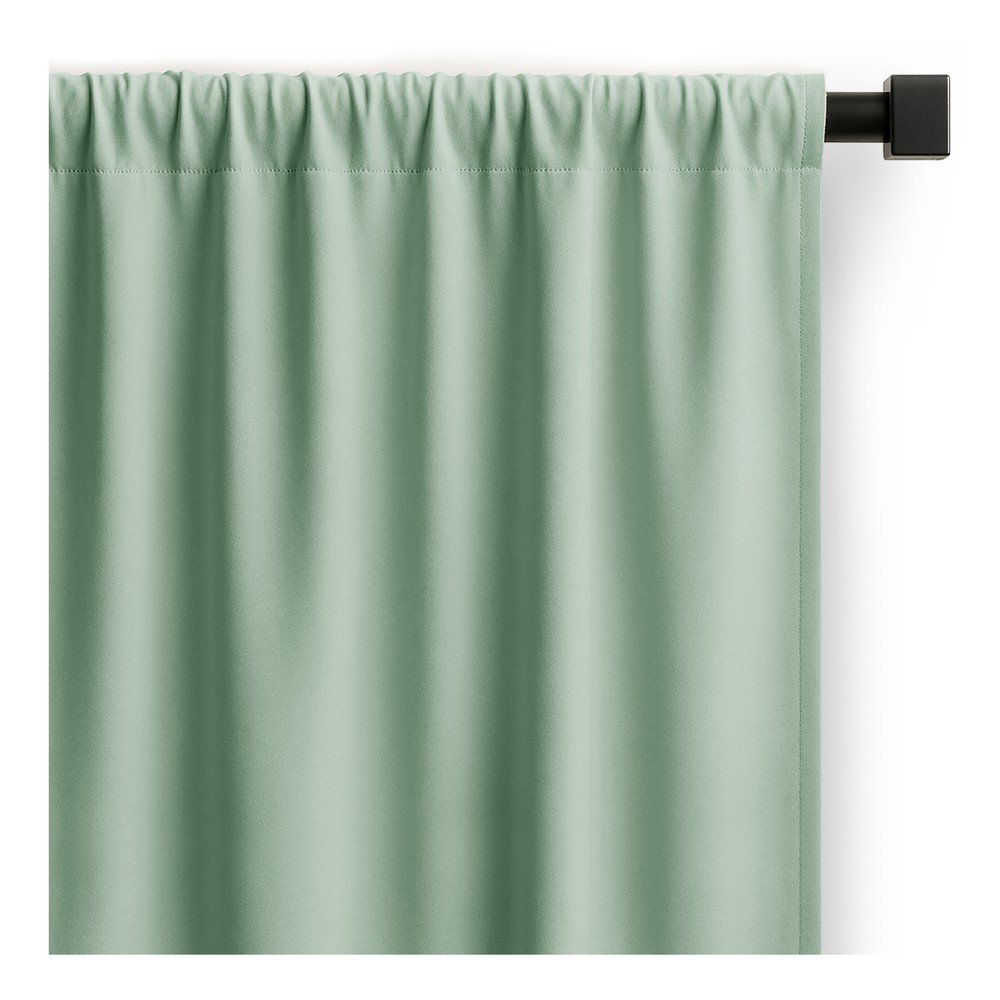 Mentol zelena zavjesa za djelomično zamračenje 140x270 cm Carli – Restilo