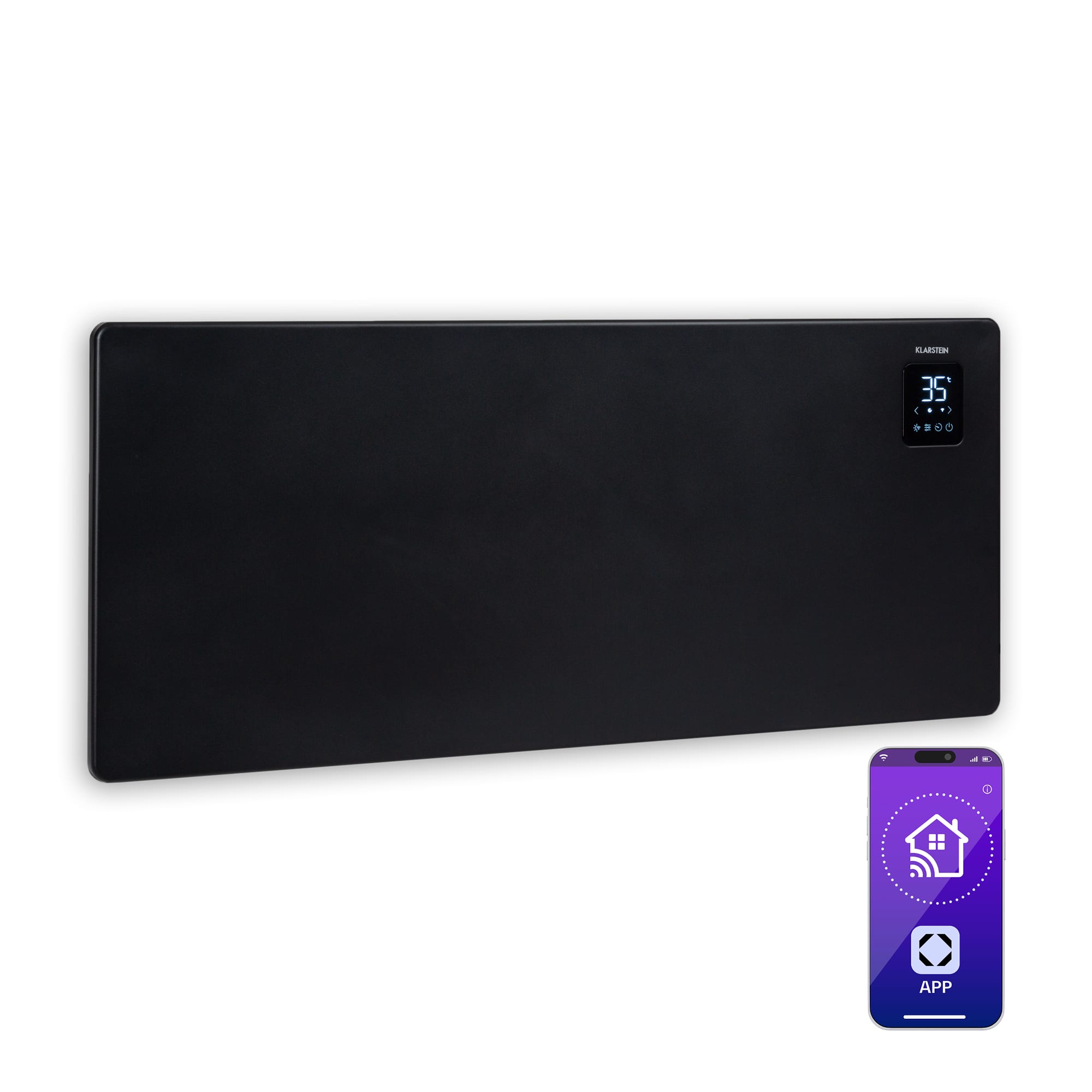 Klarstein Bansin Smart 2500, konvektor, 2500W, upravljanje putem aplikacije
